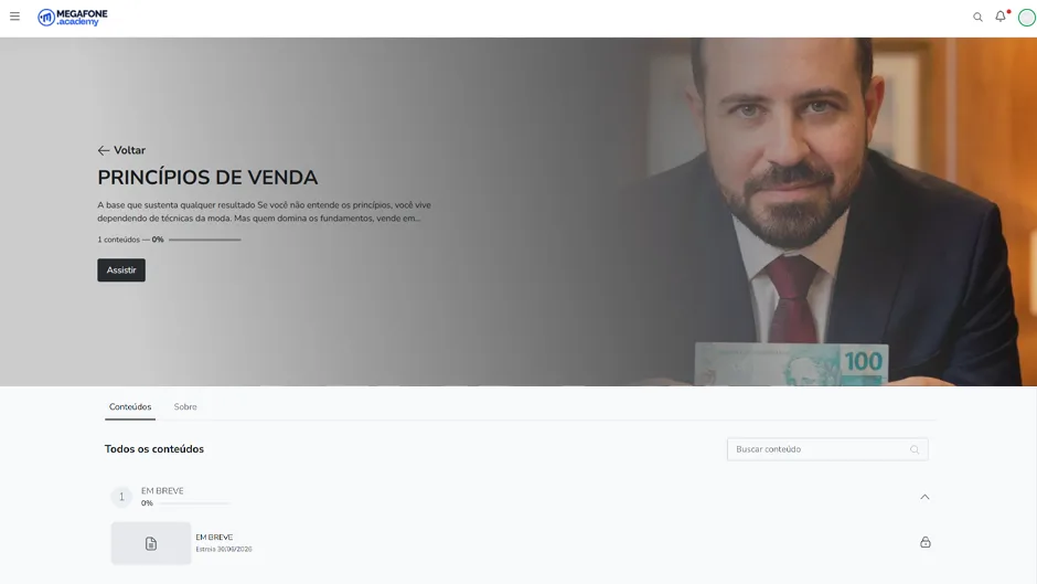 principios de vendas